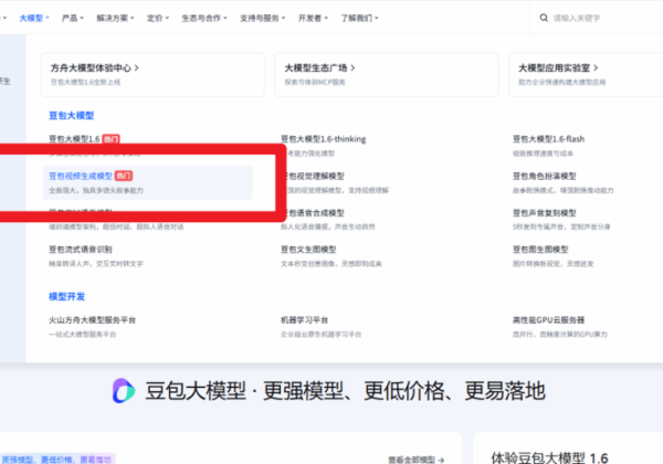 豆包视频api秘钥获取教程
